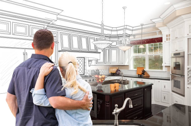 Professional Open Concept Kitchen technician working in Quakertown, PA